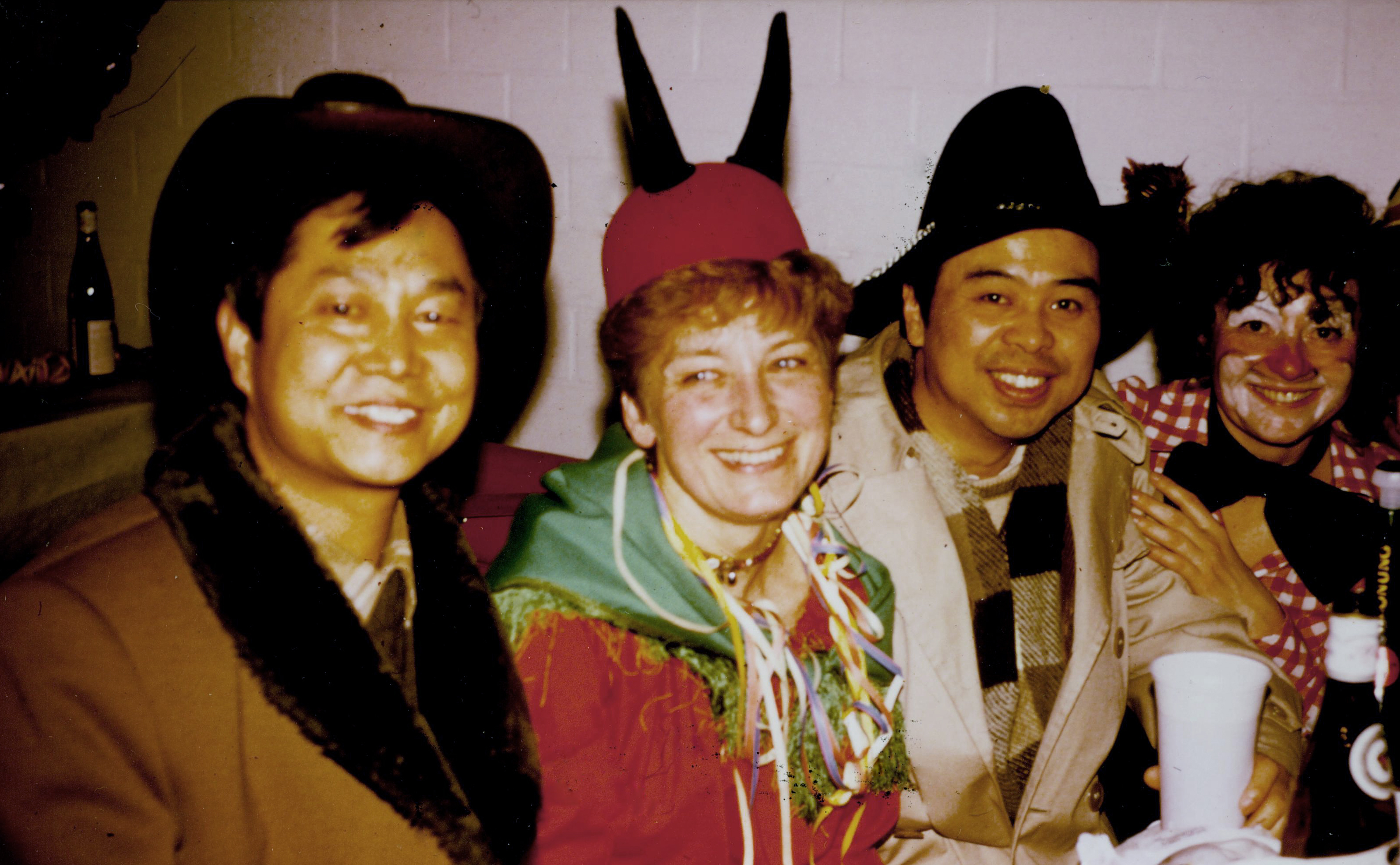 1984年，在德国慕尼黑狂欢节